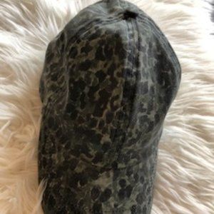 Anthropologie Camo Baseball Hat